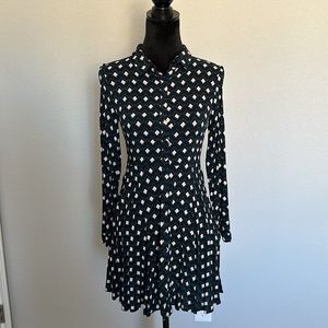 Zara button down dress